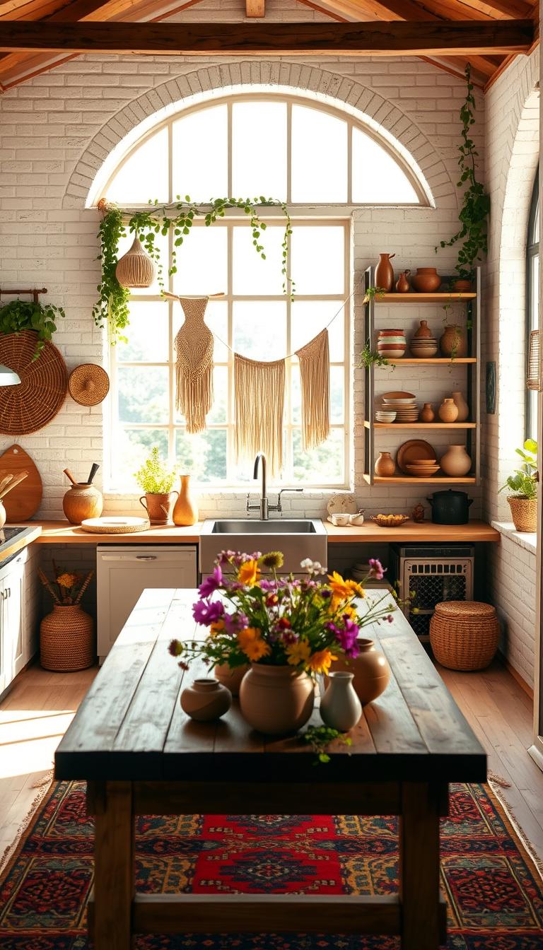 Boho kitchen