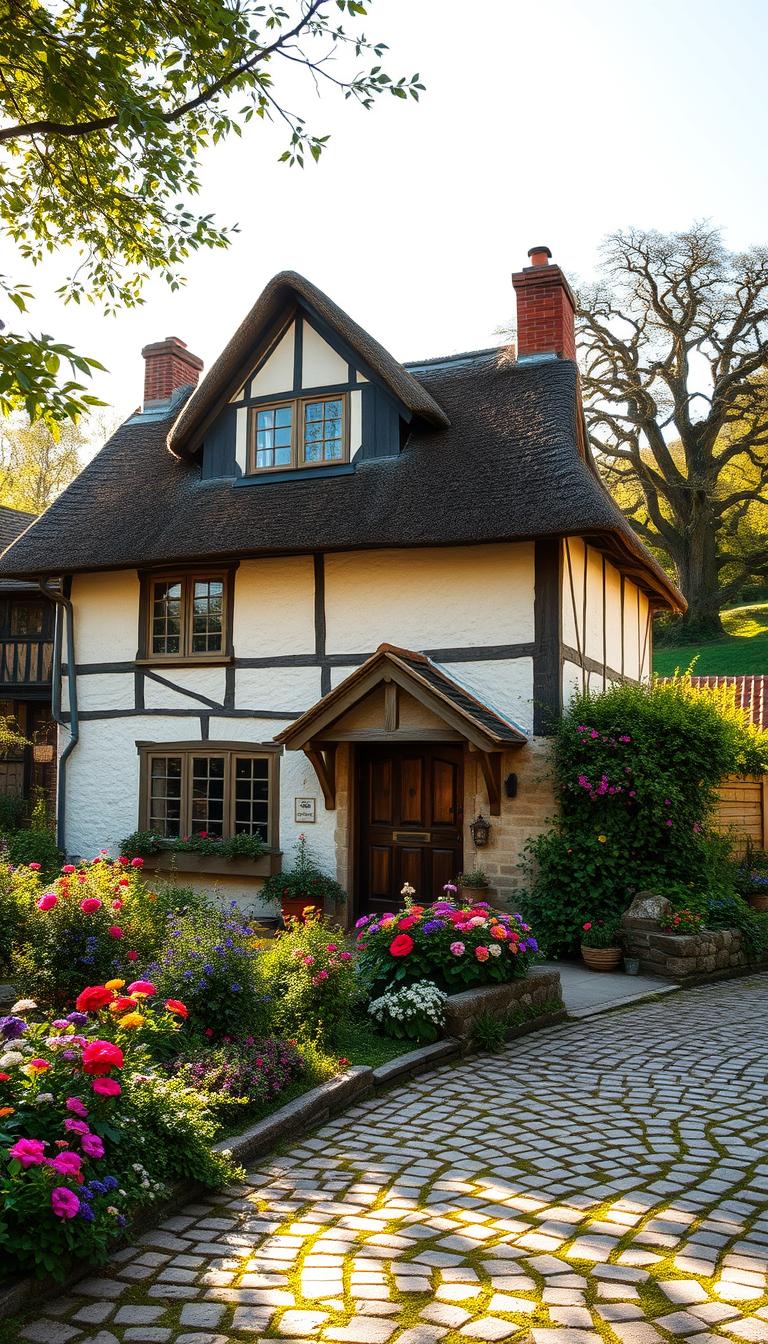 Old English Cottage Style:Timeless Elegance of the 1700’s