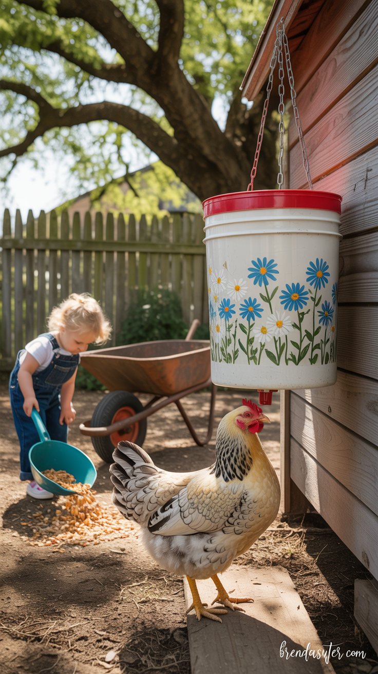 How to Make a DIY Chicken Waterer (No More Spills or Mess!)
