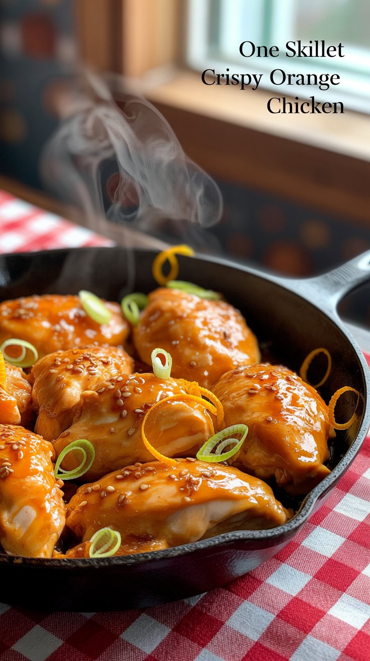 Crispy Orange Chicken – A Sweet Southern Iron Skillet Supper