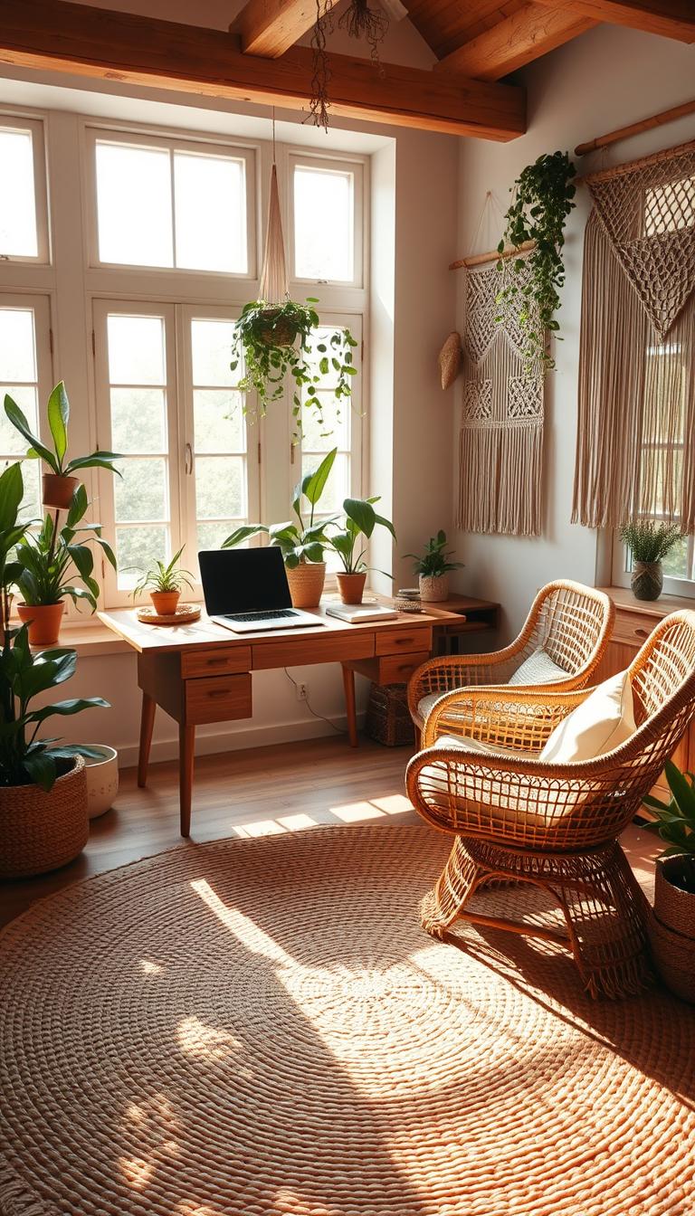 Boho Office Decor: Transform Your Space with Our Expert Tips!