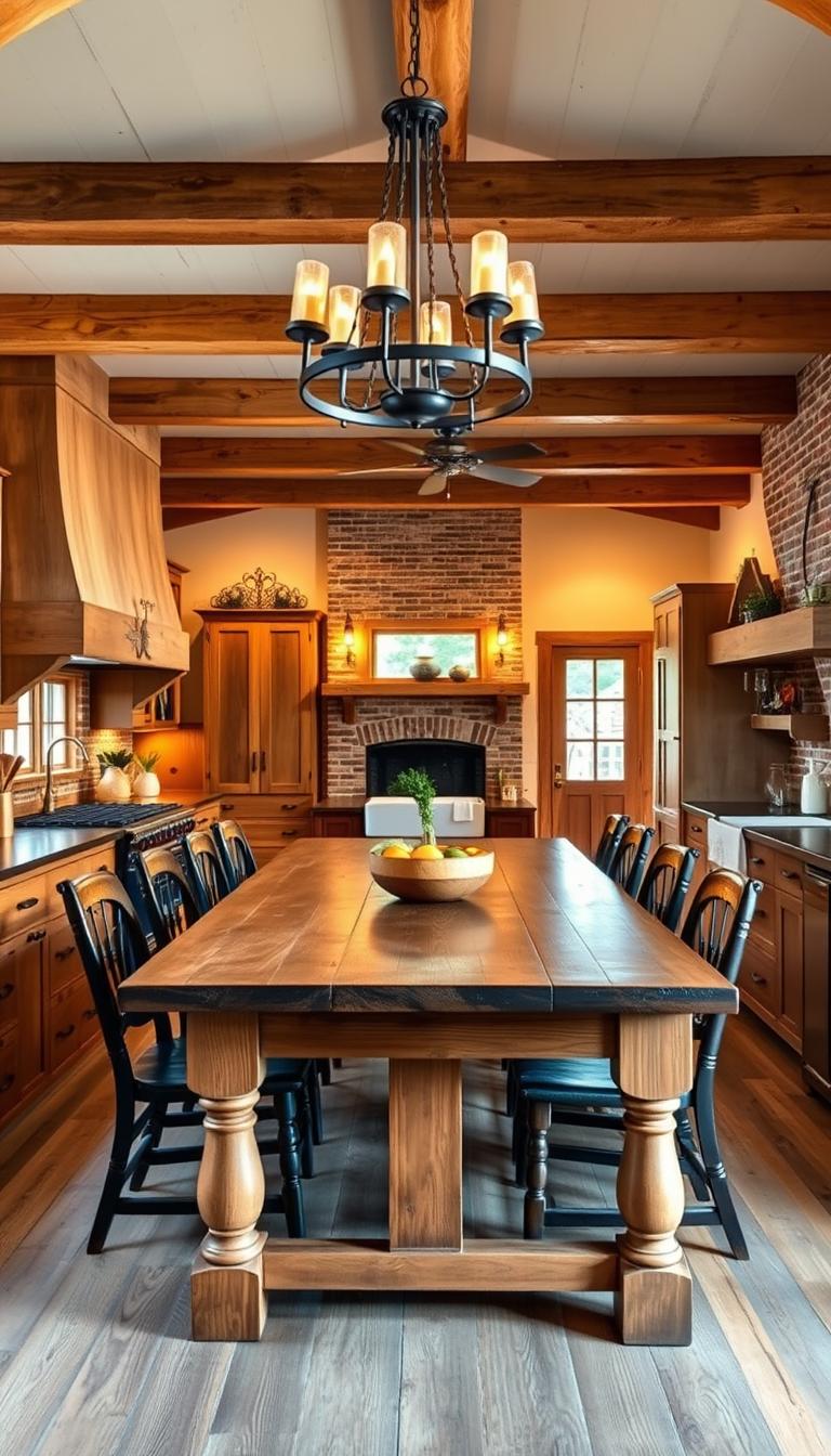 10+Farmhouse Kitchen Ideas to Warm Your Heart and Home