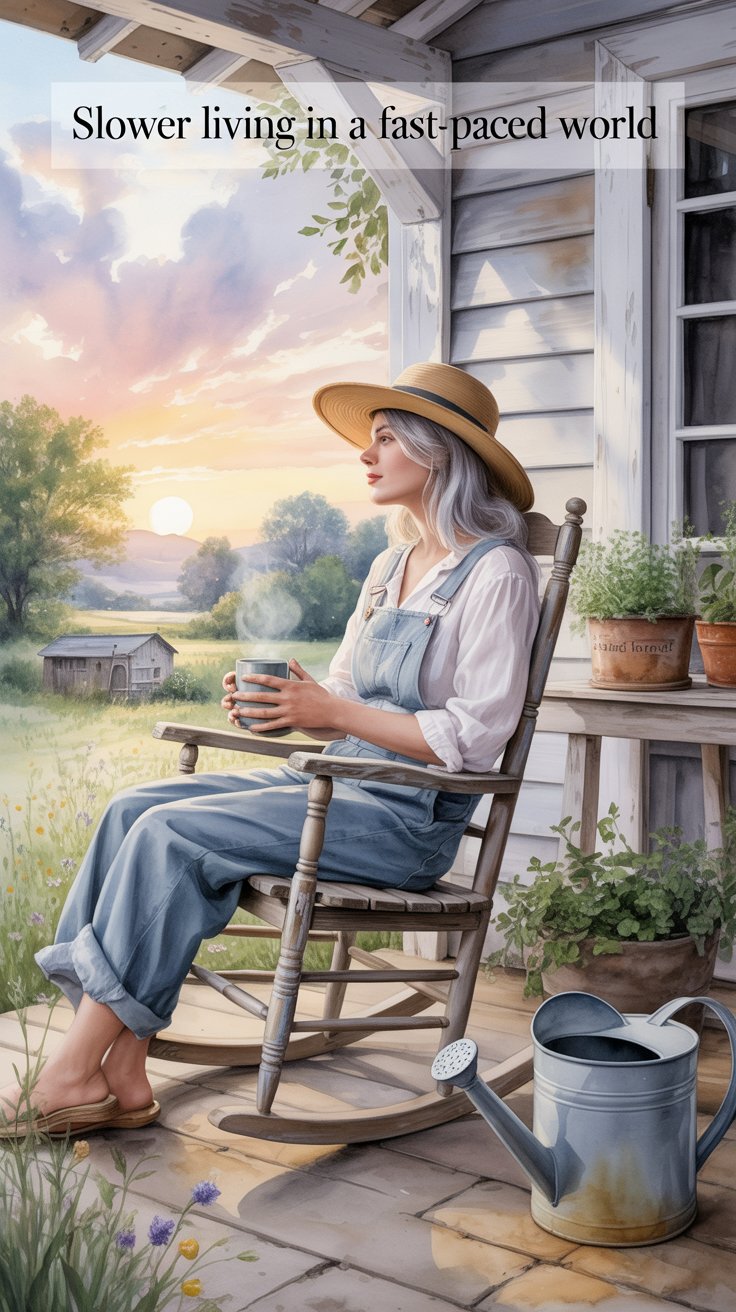 Slower Living in a Fast-Paced World