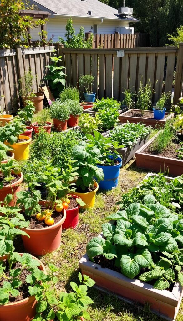 container gardening for vegetables
