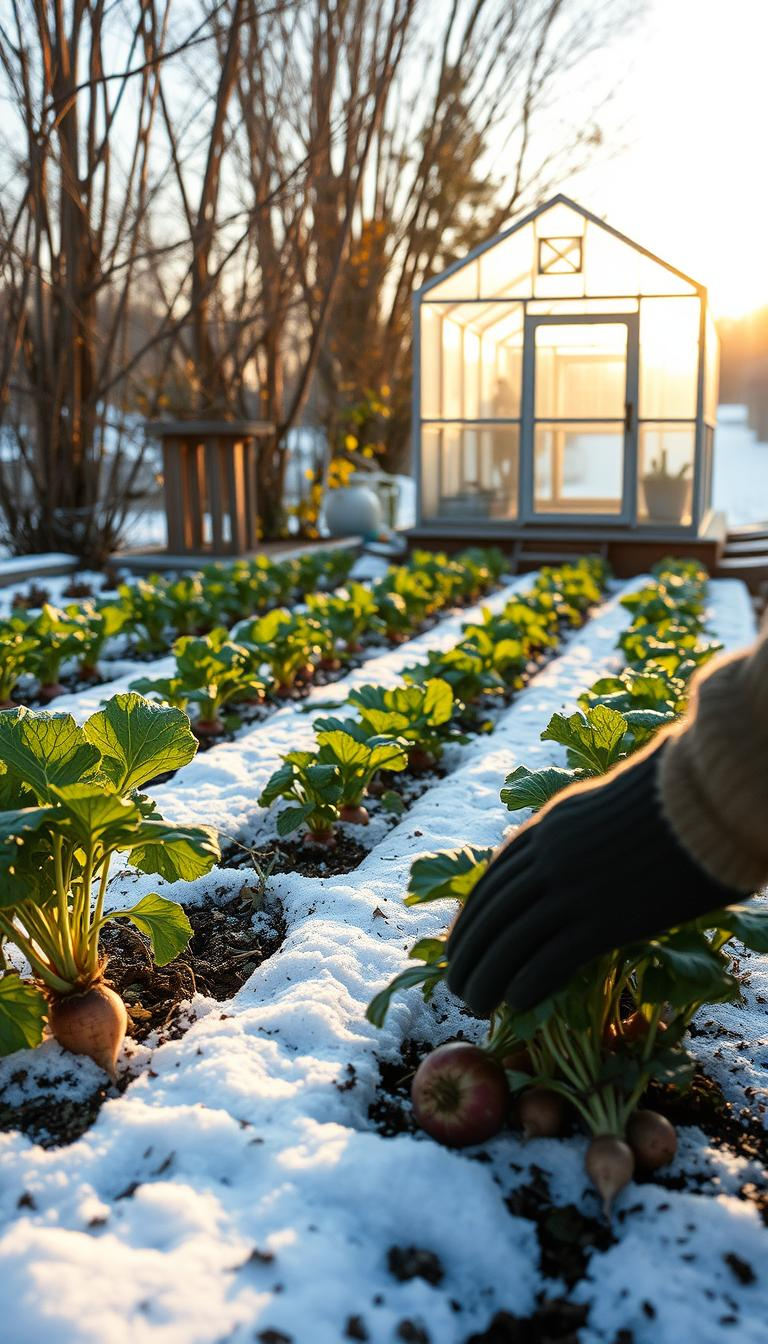 Nourish Your Winter Vegetable Garden with Love and Care