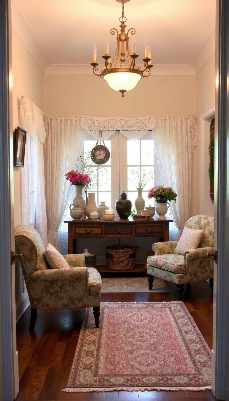 Granny Chic Entryway